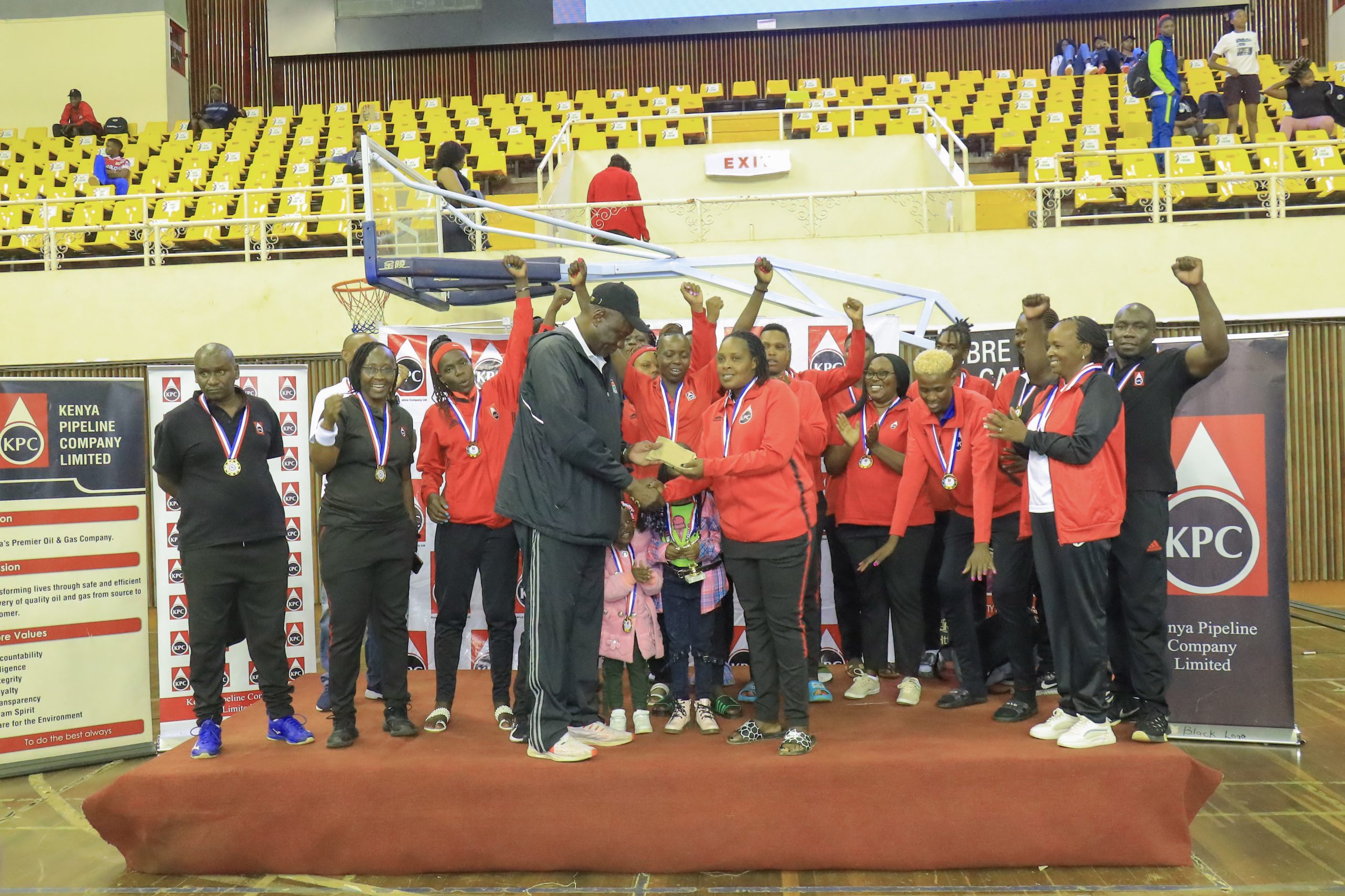 Kenya Ports Authority Men and Kenya Pipeline Women Teams Crowned Champions of the KPC@50 Volleyball Extravaganza