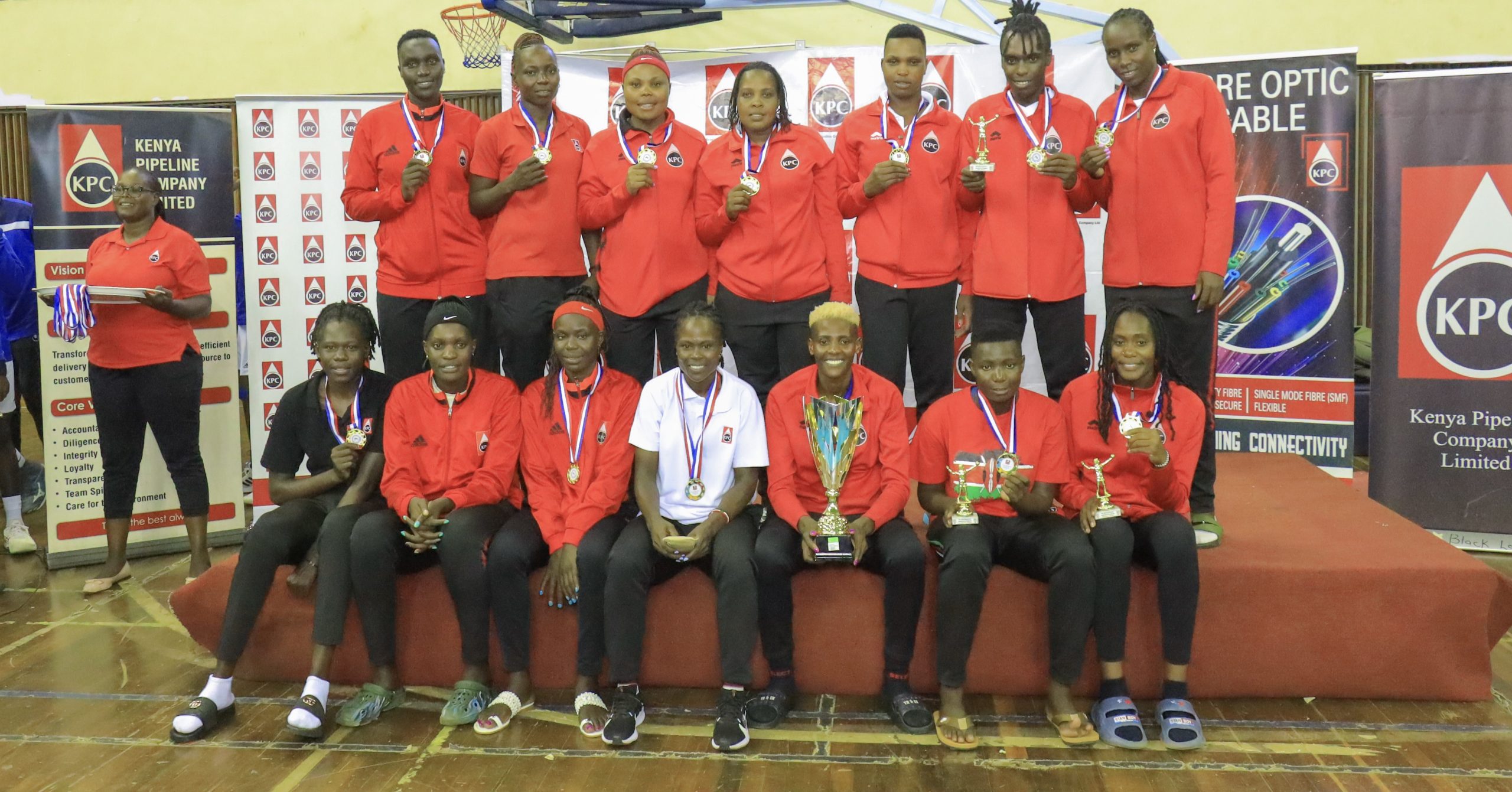 Kenya Pipeline Company (KPC) Volleyball Team Seeks to Gain Africa Glory